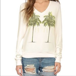 Wildfox Palm tree sweater